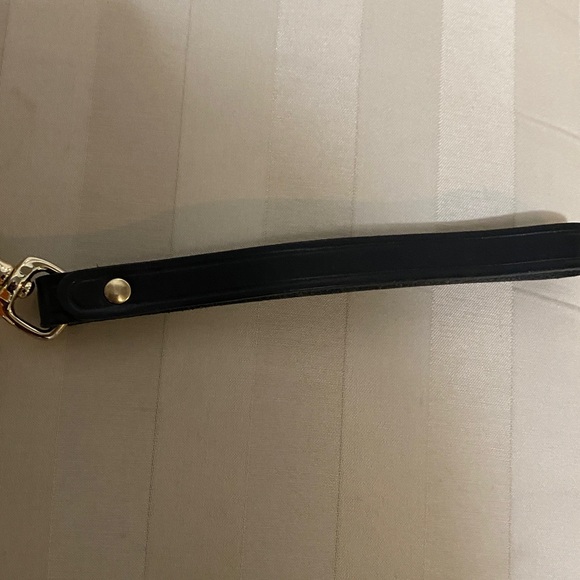 Dooney & Bourke Black and Cream Wristlet - Picture 3 of 6